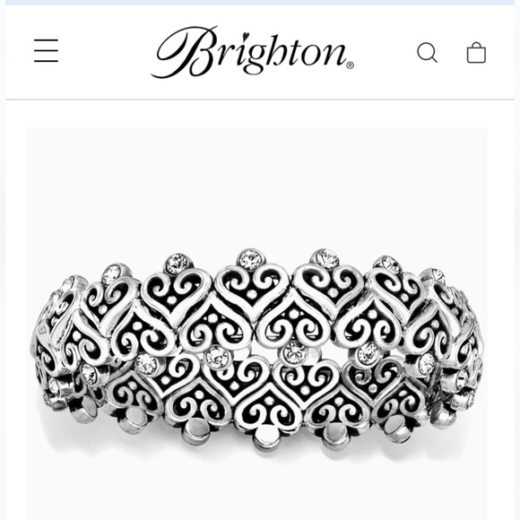 Brighton Jewelry - Brighton Alcazar heart stretch bracelet